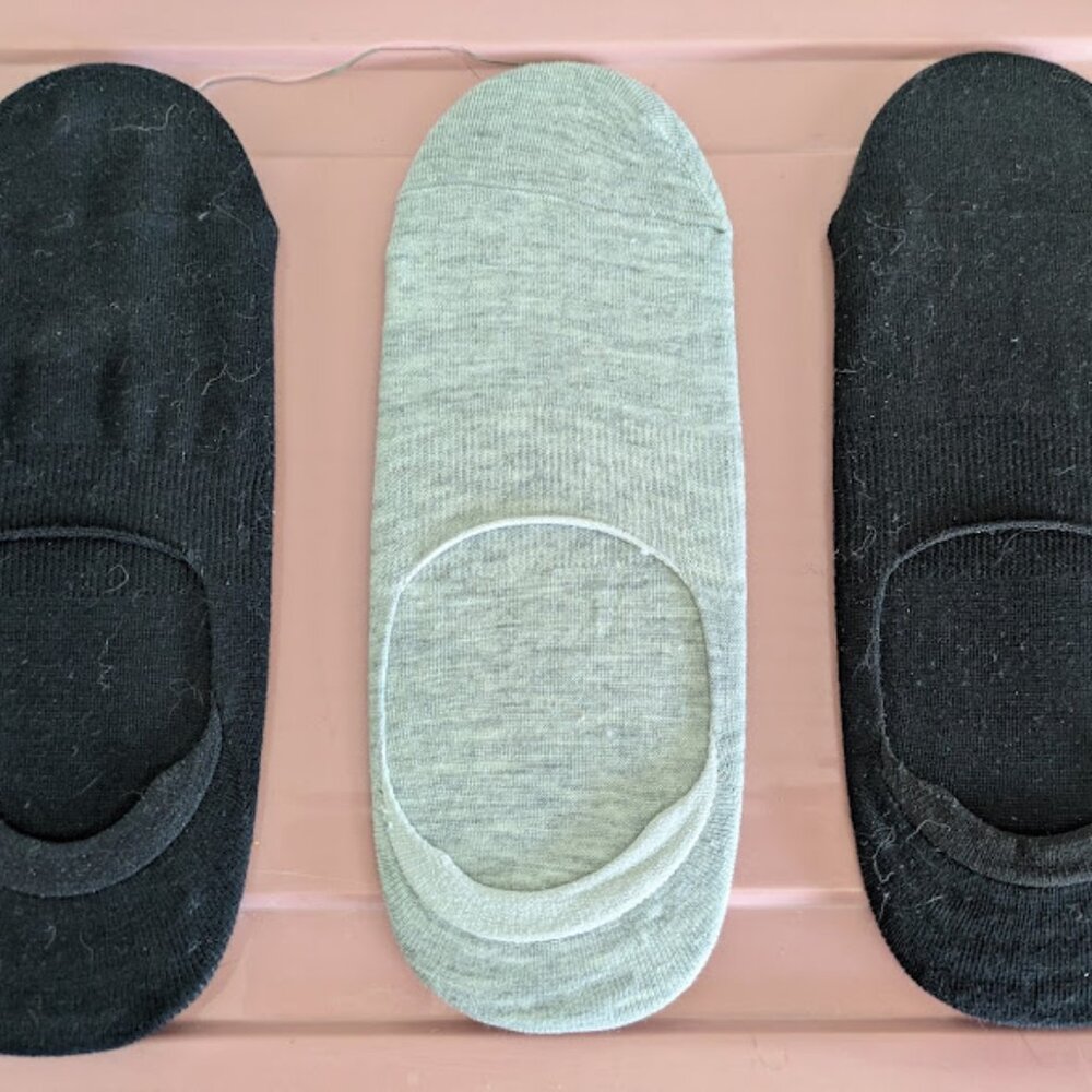 No Show Socks 3 Pair
